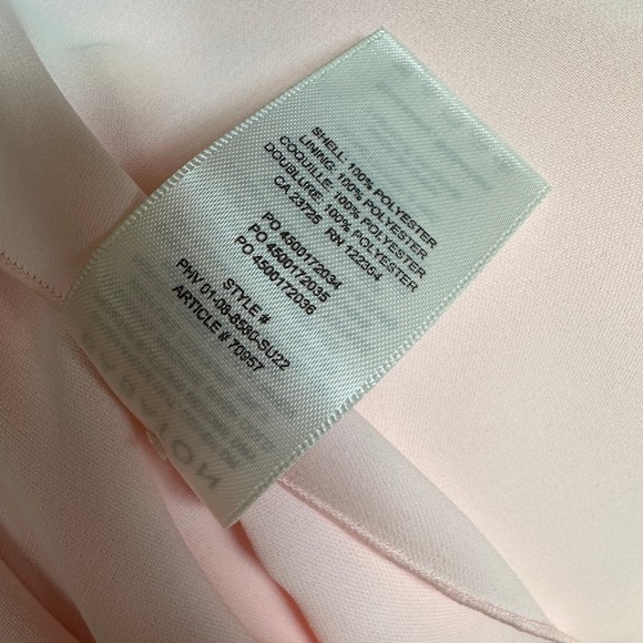 Aritzia Babaton Hamptons Dress Soft Blush Pink NEW Size 0 - Picture 10 of 13
